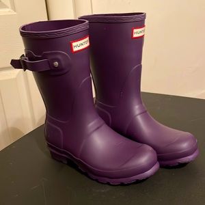 Hunter rain boots